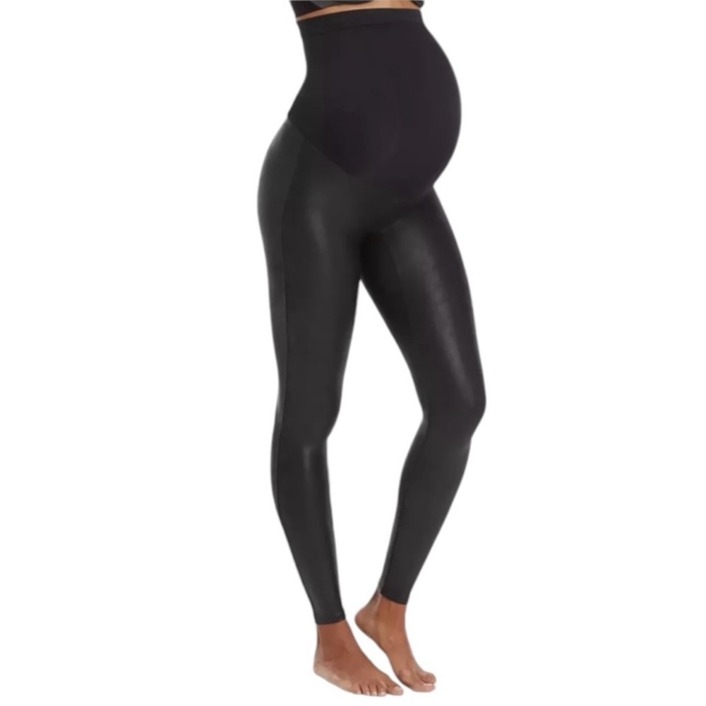 SPANX Black Maternity Leggings